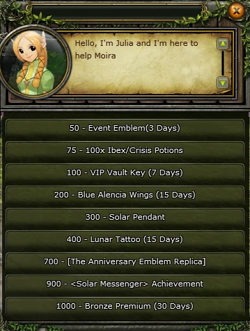 [Trader] Julia and the Soul Gem exchange